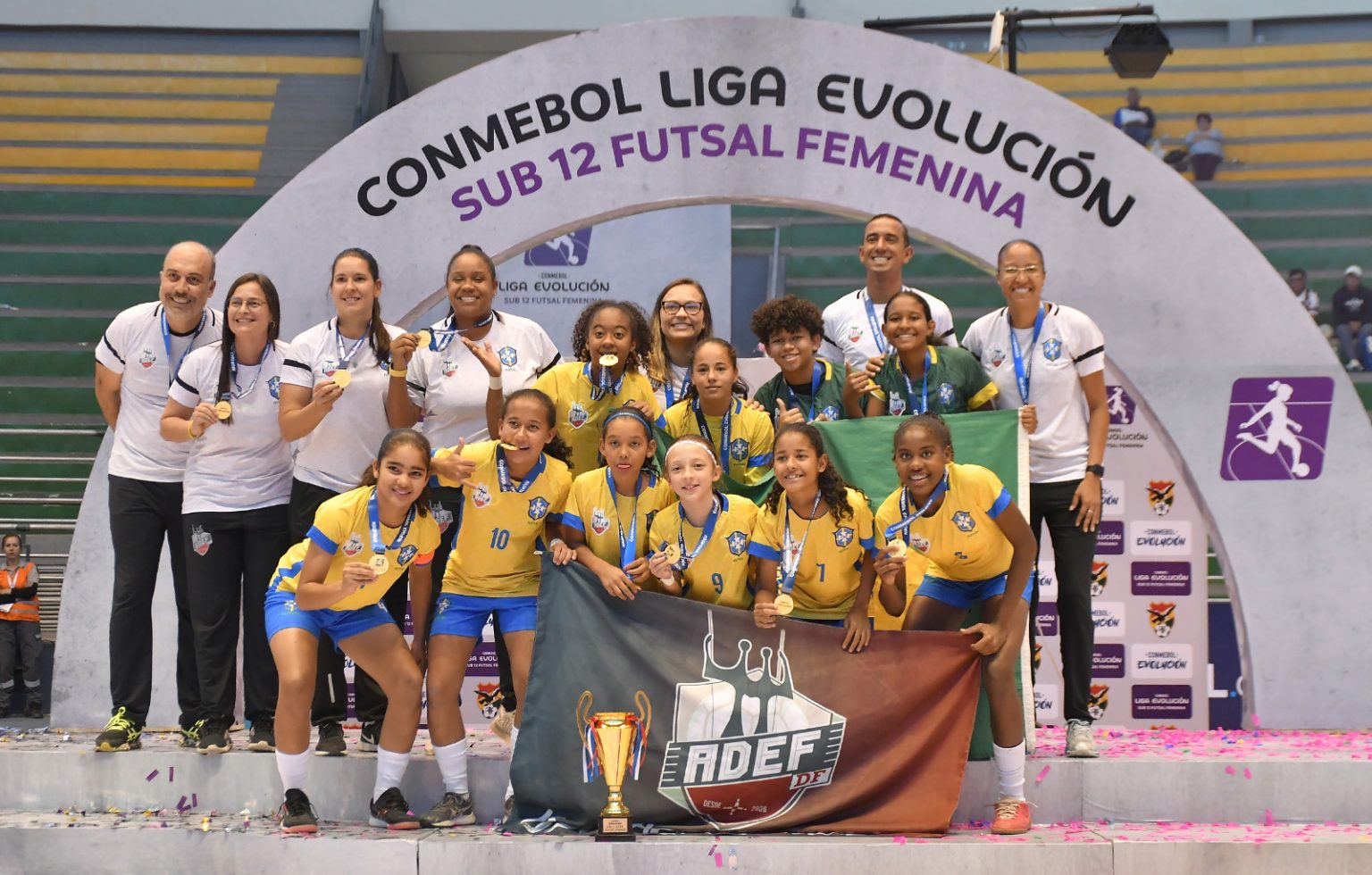 Exitosa primera edición de la CONMEBOL Liga Evolución Sub12 Futsal