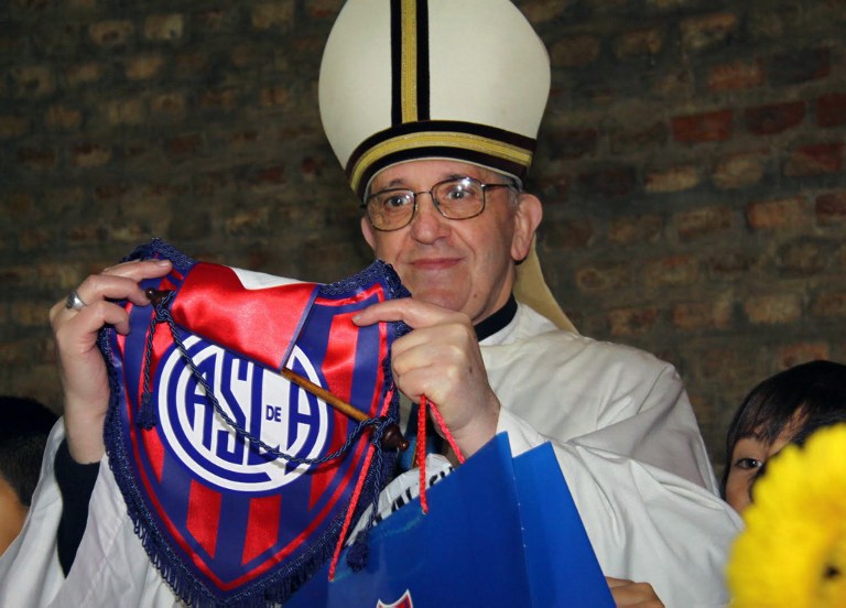 San Lorenzo, una experiencia religiosa del padre Lorenzo al papa Francisco – CONMEBOL