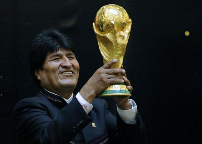 Trofeo de la Copa del Mundo hace última escala latinoamericana en