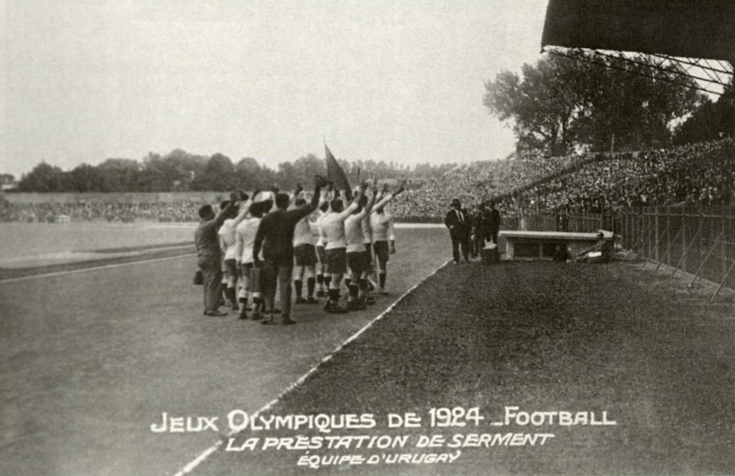 La radio y el olímpico match Uruguay – Suiza, en Colombes de 1924.