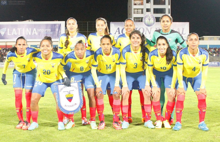 Brasil x Equador pelo segundo jogo da Copa América Feminin…