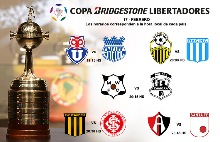 Fases finais da Copa Bridgestone Libertadores - CONMEBOL