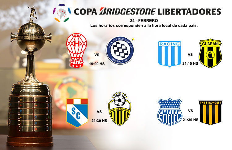 Quem joga hoje na Libertadores? Confira os jogos desta terça (24)