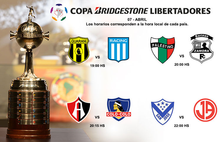 🏆📝 Hoje tem mais! Sete jogos dão - CONMEBOL Libertadores