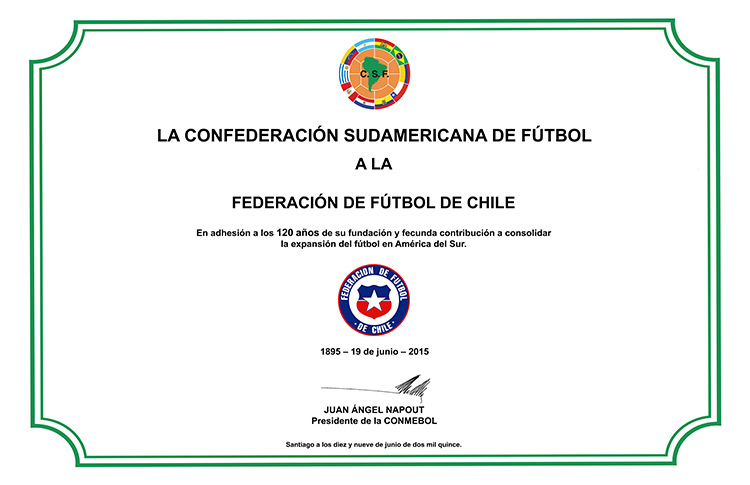 U” de Chile celebra 86 anos de sua fundação - CONMEBOL