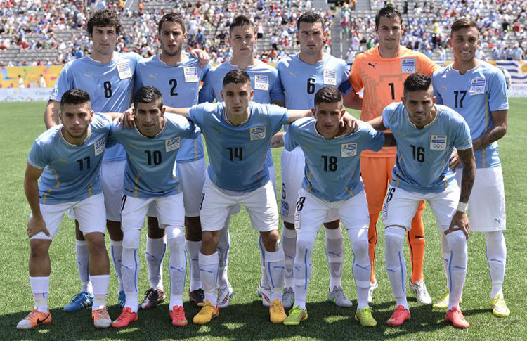 Uruguay definió el equipo de fútbol a Juegos Olímpicos