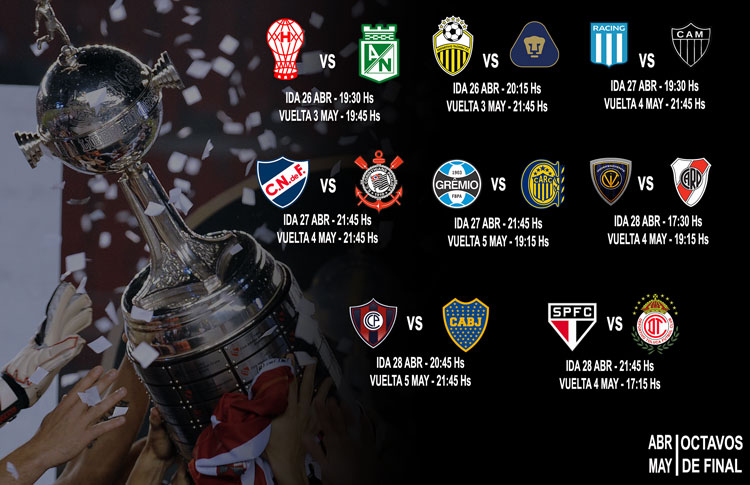 Libertadores 2021: Confira as datas e os horários dos jogos dos