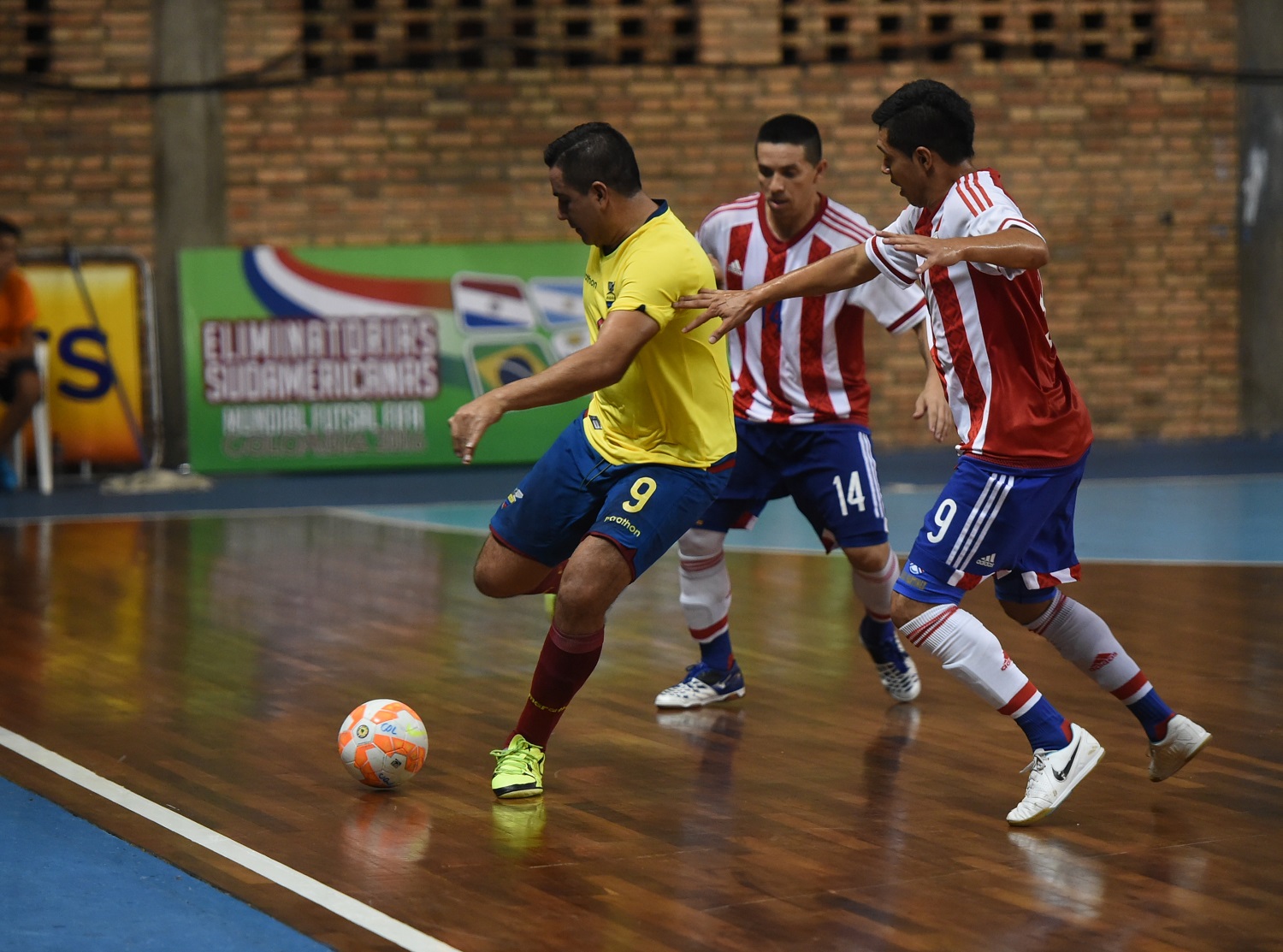 Resultados da 1ª jornada do SulAmericano de Futsal Masculino Sub17