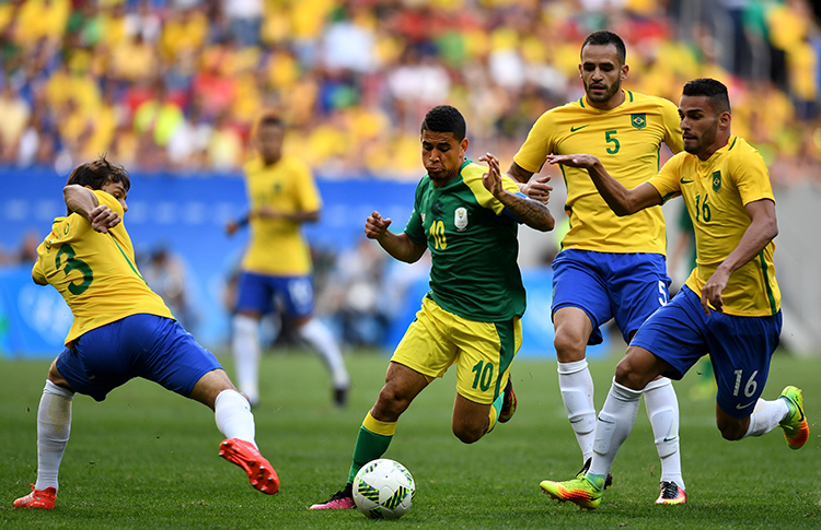AS ATUAL - Jogo entre Brasil e África termina em 0 a 0
