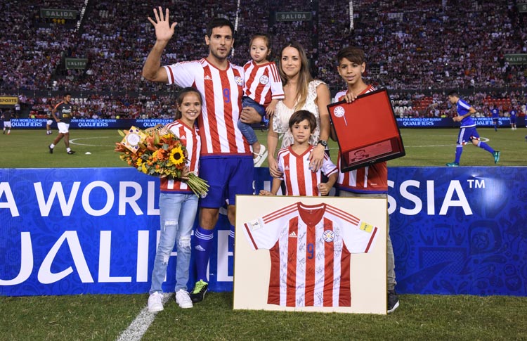 181 Roque Santa Cruz - Paraguay - Copa America - Chile 2015