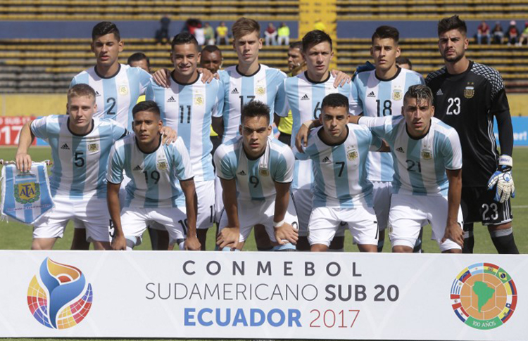 Argentina sub 20 jugadores