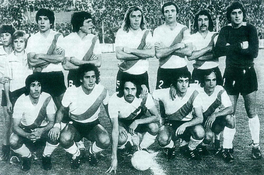 River Vice Campeão 1976 Comelles Pasarella Merlo Perfumo Héctor López E Pato Fillol Pedro