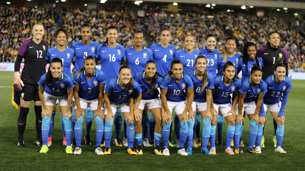 Futebol feminino: Brasil bate Austrália em jogo amistoso - CONMEBOL