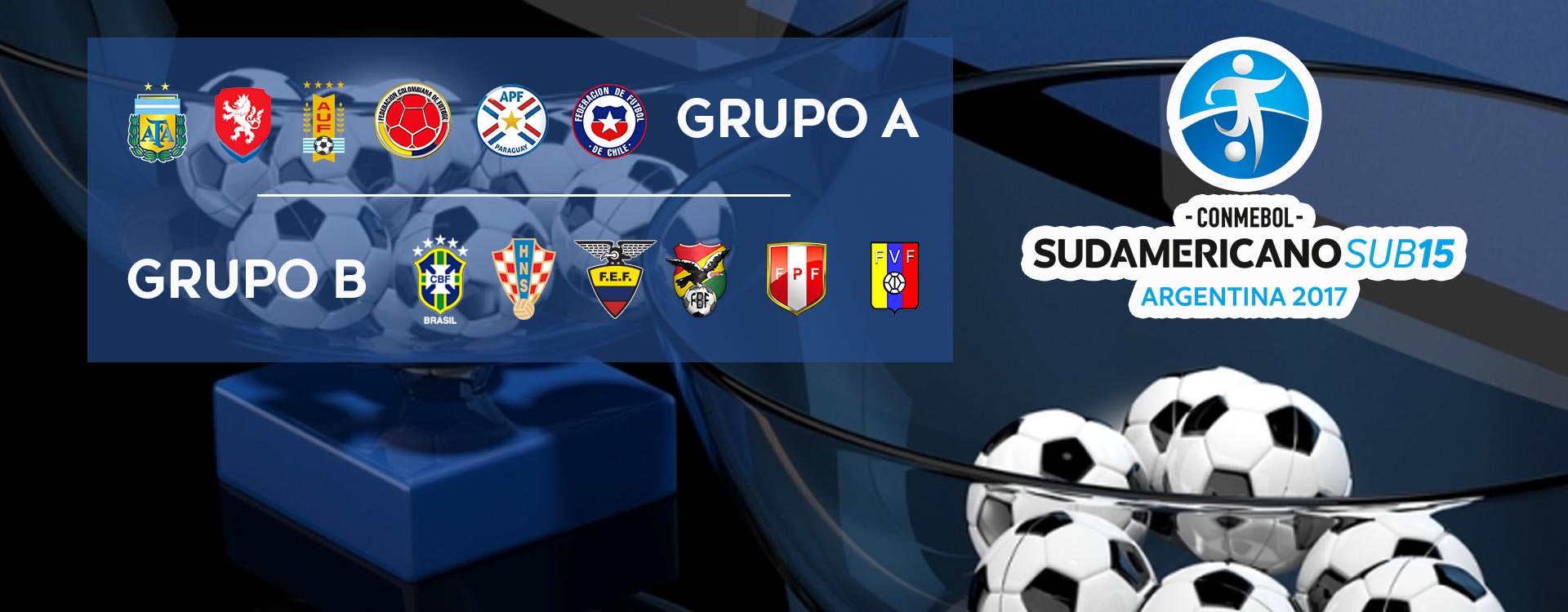 El Sudamericano Sub15 con fixture definido CONMEBOL