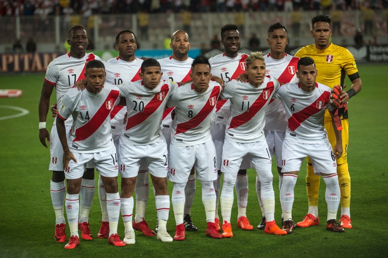 precoz de primera categoría Noreste Perú presentó su nueva camiseta para el Mundial Rusia 2018 - CONMEBOL