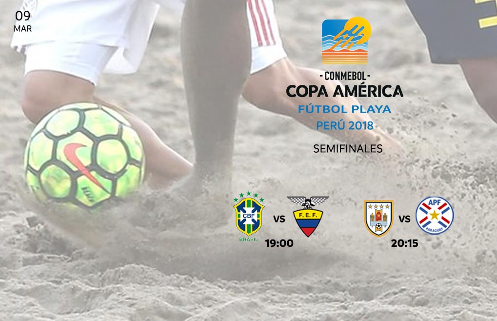 La Copa América de Fútbol Playa conocerá a sus finalistas CONMEBOL