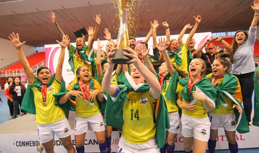 Brasil Campeón Del Sudamericano Sub 20 Femenino De Futsal Conmebol 