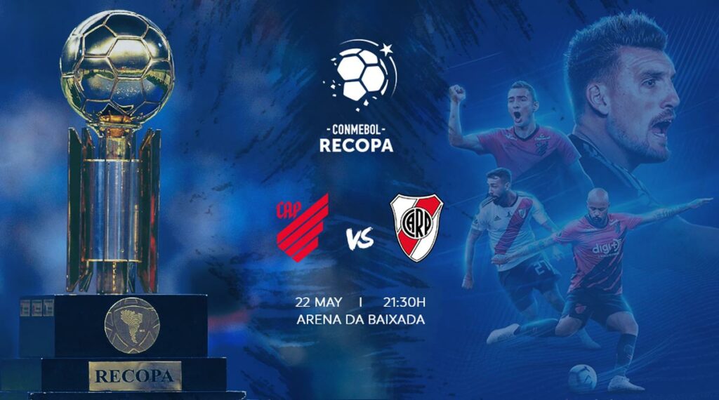 Duelo Athletico-PR x River Plate abre a briga pela CONMEBOL Recopa