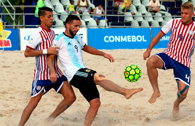 Por dónde se puede ver el Mundial de fútbol playa en el que