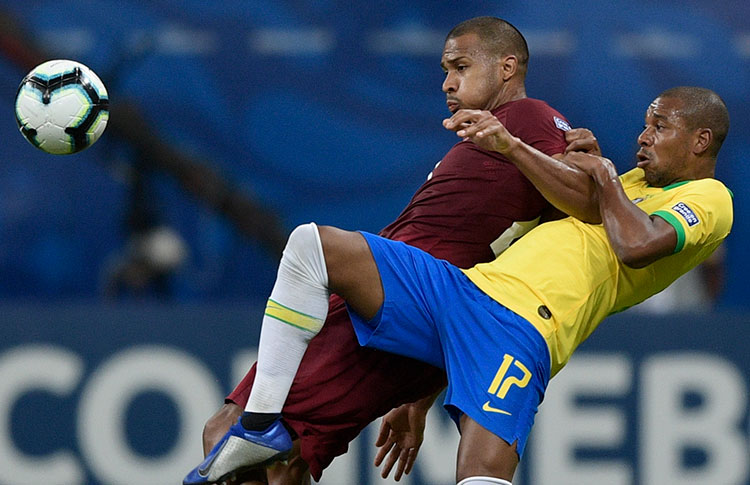 Empate inédito da Venezuela no Brasil - CONMEBOL