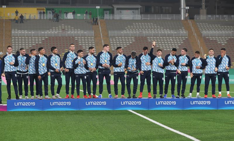 Tabela do futebol masculino – Jogos Pan-Americanos – Lima 2019