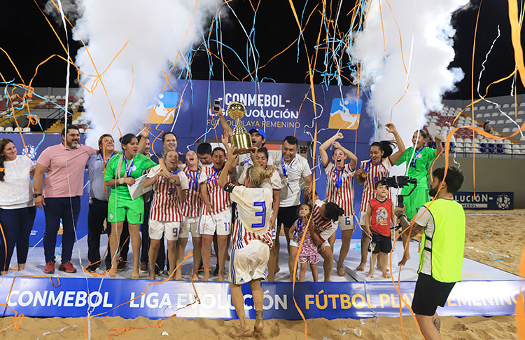 Primera jornada de Fútbol Playa en Paraguay - CONMEBOL