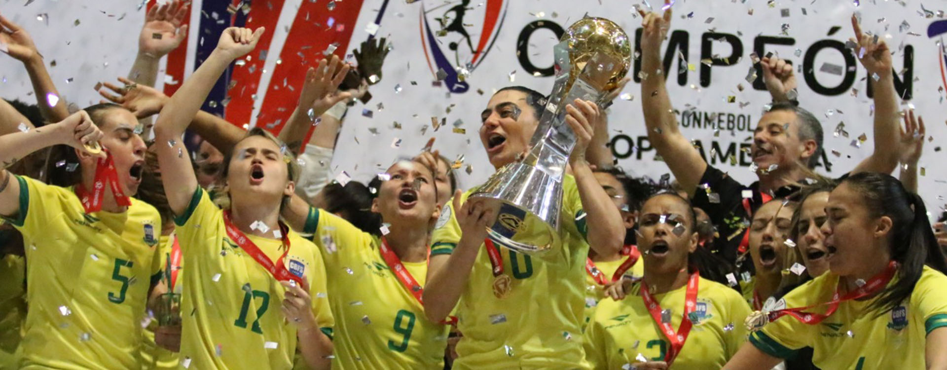 Brasil campeón de CONMEBOL Copa América Femenina de Futsal! CONMEBOL