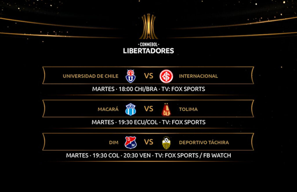 Serviço de Jogo: Internacional x DIM-COL – 6ª rodada/CONMEBOL Libertadores