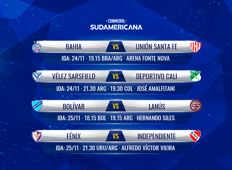 Conmebol detalha calendário da Sul-Americana com jogos da 2ª fase