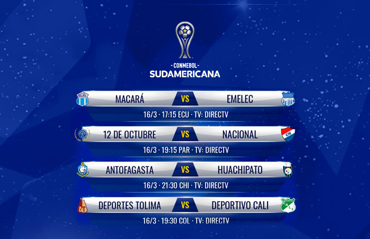 Confira os times classificados para a Fase de Grupos da CONMEBOL  Sudamericana - CONMEBOL