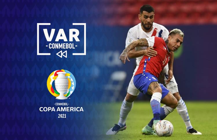 Situações de análise VAR CONMEBOL Copa América: Chile x Paraguai - CONMEBOL