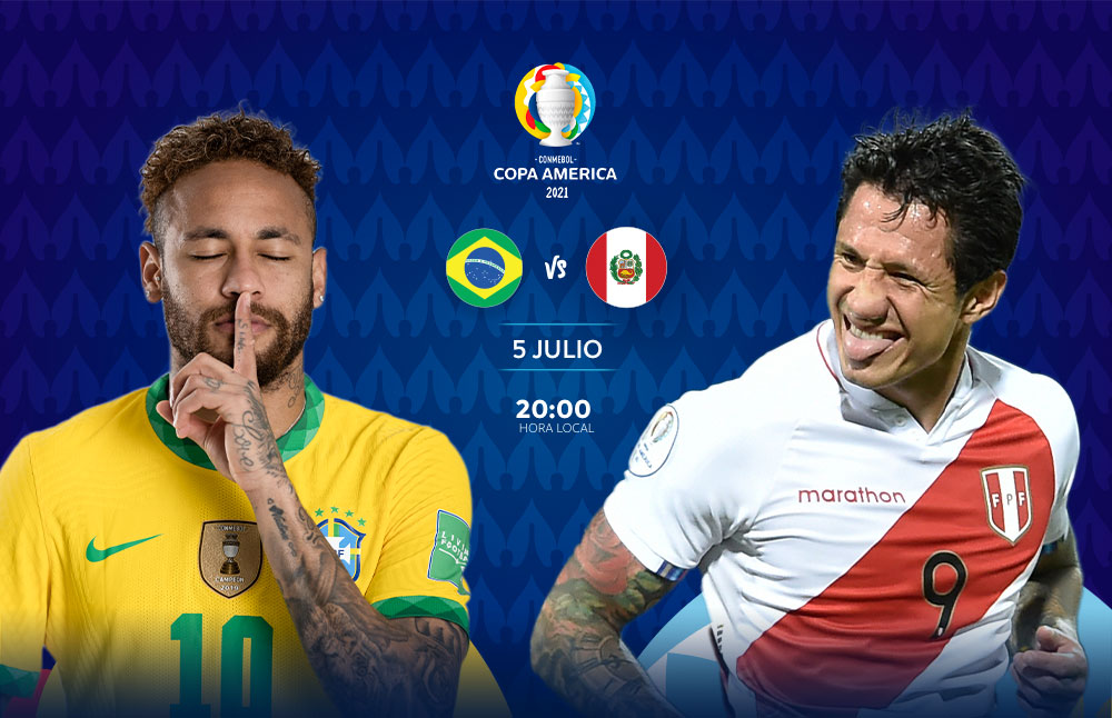 Brasil x Peru por uma vaga na final CONMEBOL