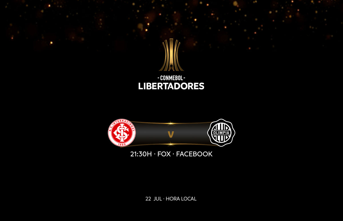 Conmebol define datas dos jogos do Inter na Libertadores - Grupo A Hora