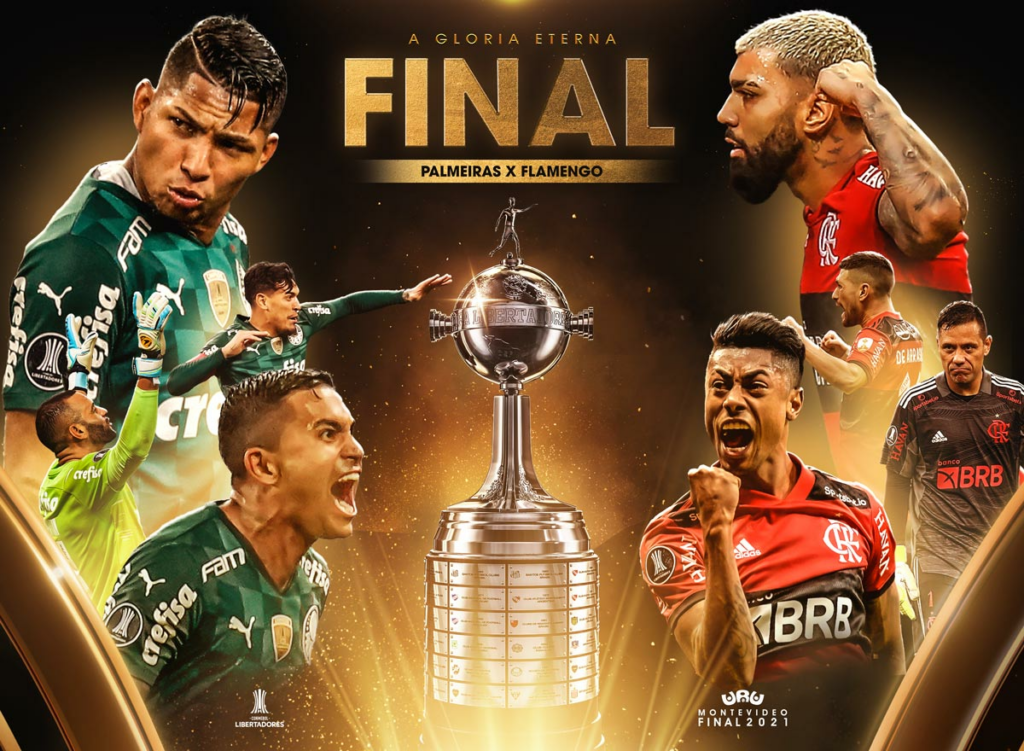 Palmeiras x Flamengo, duelo de gigantes pela Glória Eterna - CONMEBOL