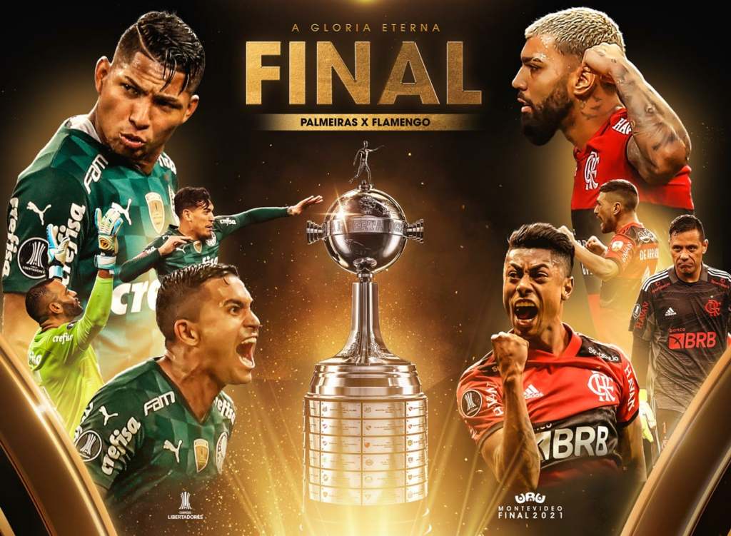 Flamengo e Palmeiras buscam a glória eterna da Libertadores