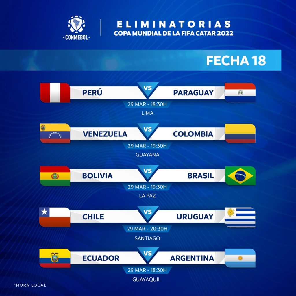 CONMEBOL.com on X: ¡La agenda de partidos de las selecciones
