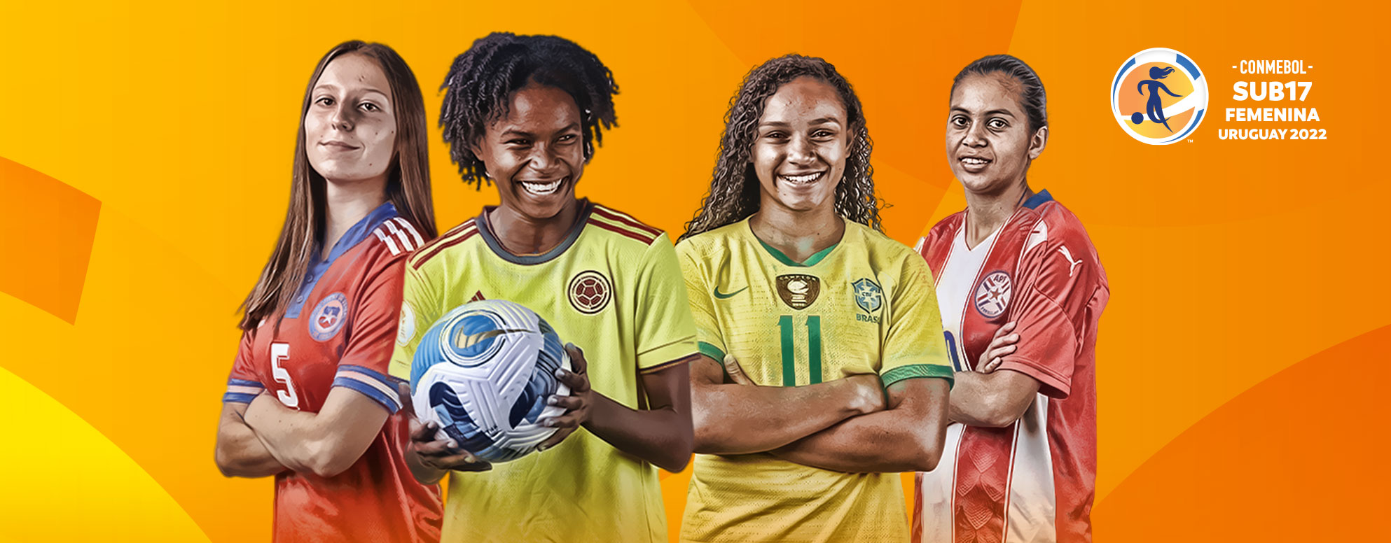 Duelos da fase final da CONMEBOL Sub 17 Feminina 2022 CONMEBOL