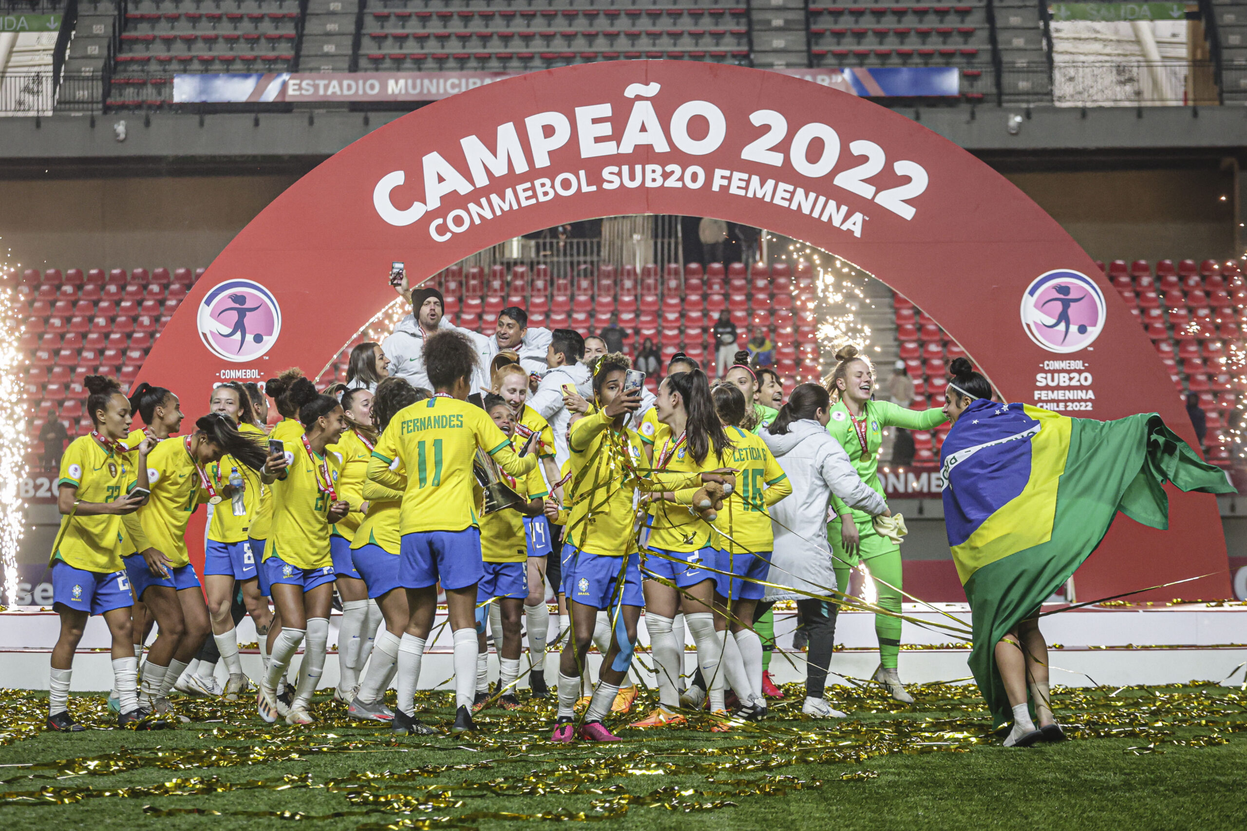 Brasil conquista 12° título na CONMEBOL Sub20 - CONMEBOL