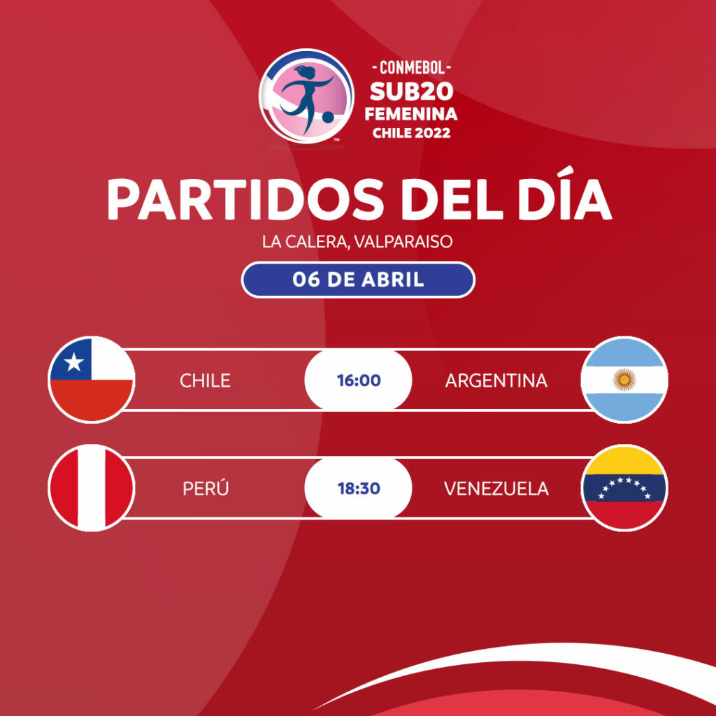 Rueda el balón en Chile la CONMEBOL Sub Femenina 2022 - CONMEBOL
