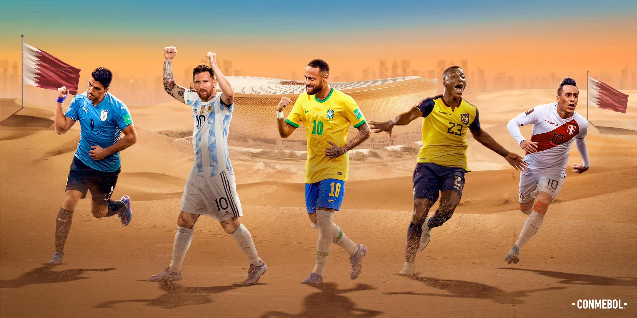 Seleções sul-americanas encerram preparação rumo ao Catar 2022 - CONMEBOL