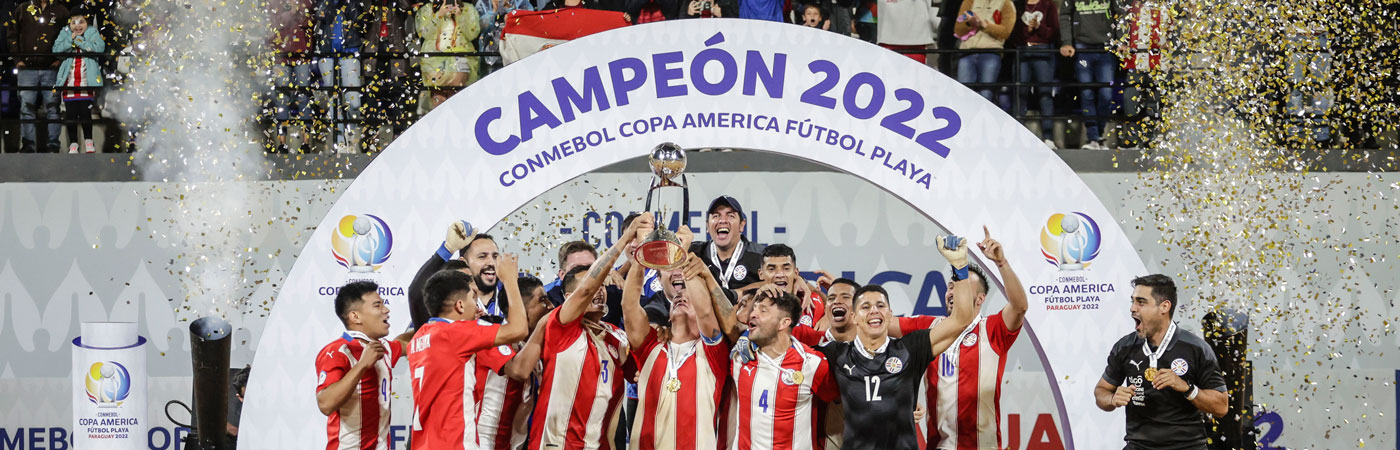 25:05:2022 CONMEBOL Copa America de Fútbol Playa 2022 Urug…