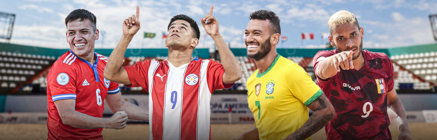 Primera jornada de Fútbol Playa en Paraguay - CONMEBOL