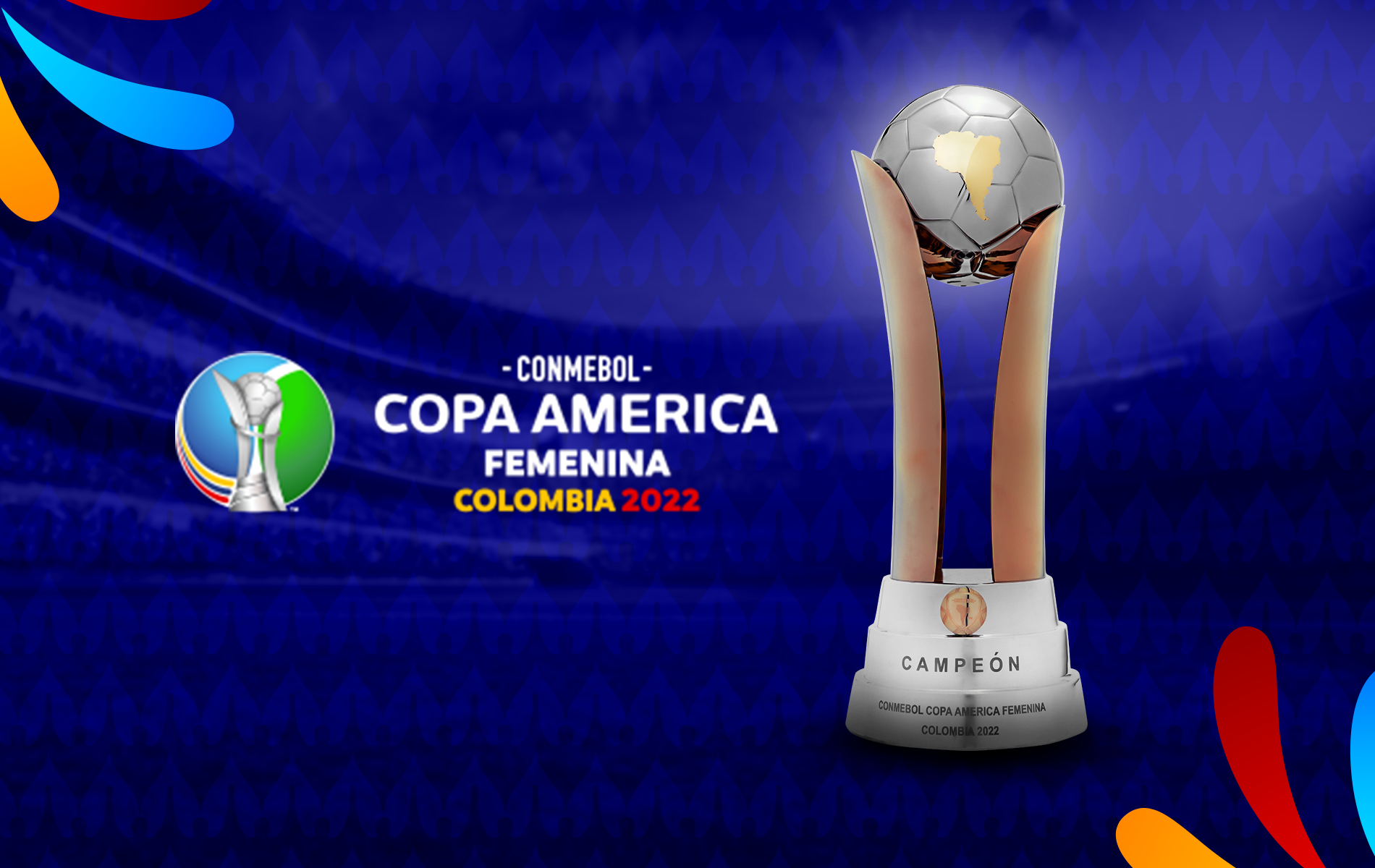 Tabela da Copa América de futebol feminino - Colômbia 2022