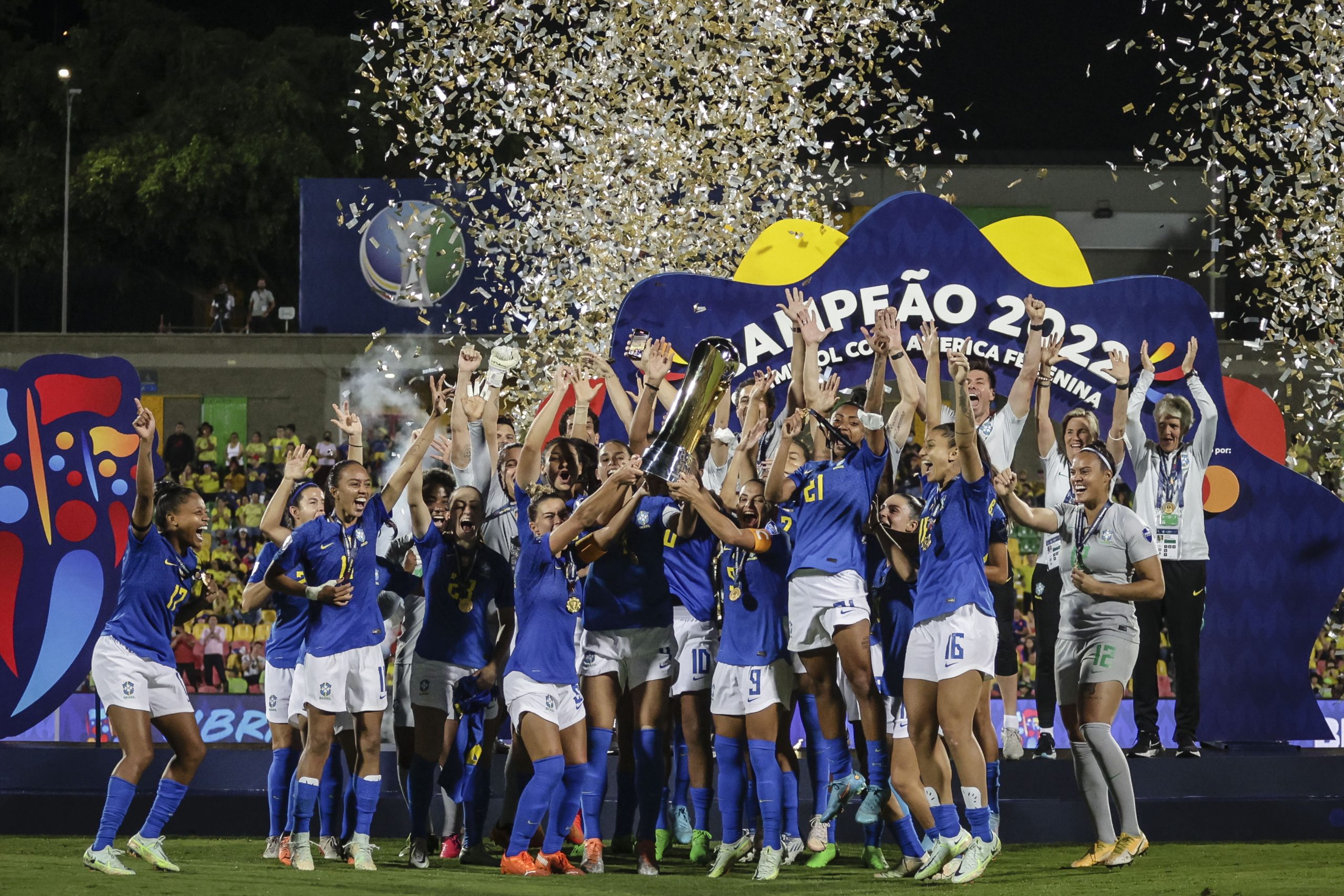 Brasil vence Colômbia e conquista octa da Copa América feminina