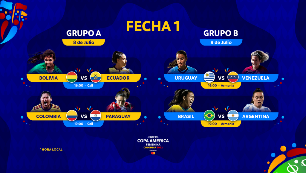 Copa América - 🗓️ ¡El fixture de la CONMEBOL