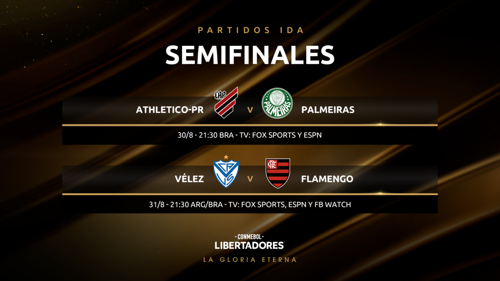 Quais times estão na semifinal da Libertadores 2022?