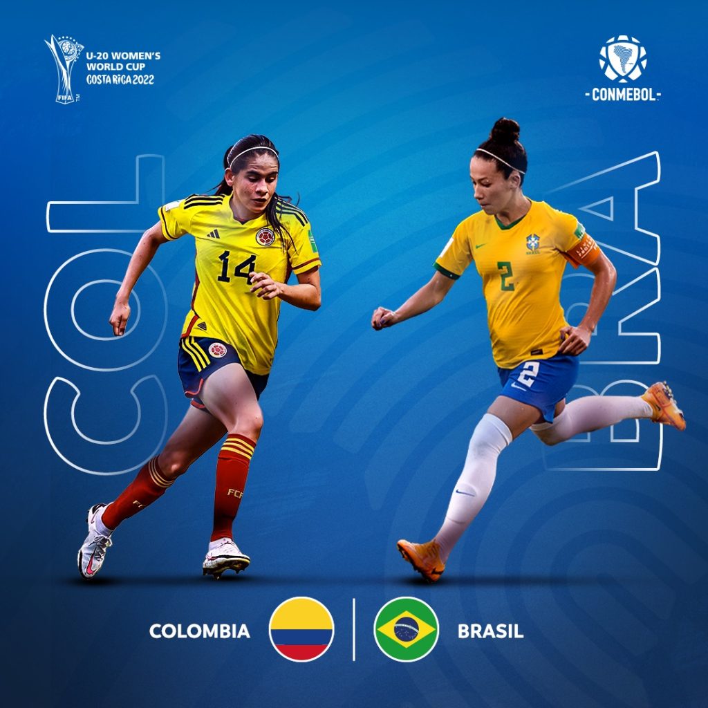Colombia y Brasil se enfrentan por un lugar en las Semifinales del