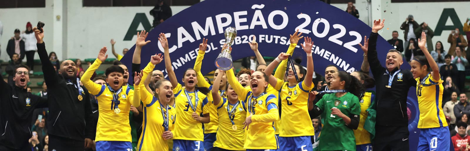 Brasil sagra-se campeão invicto da CONMEBOL Sub20 Futsal Feminina