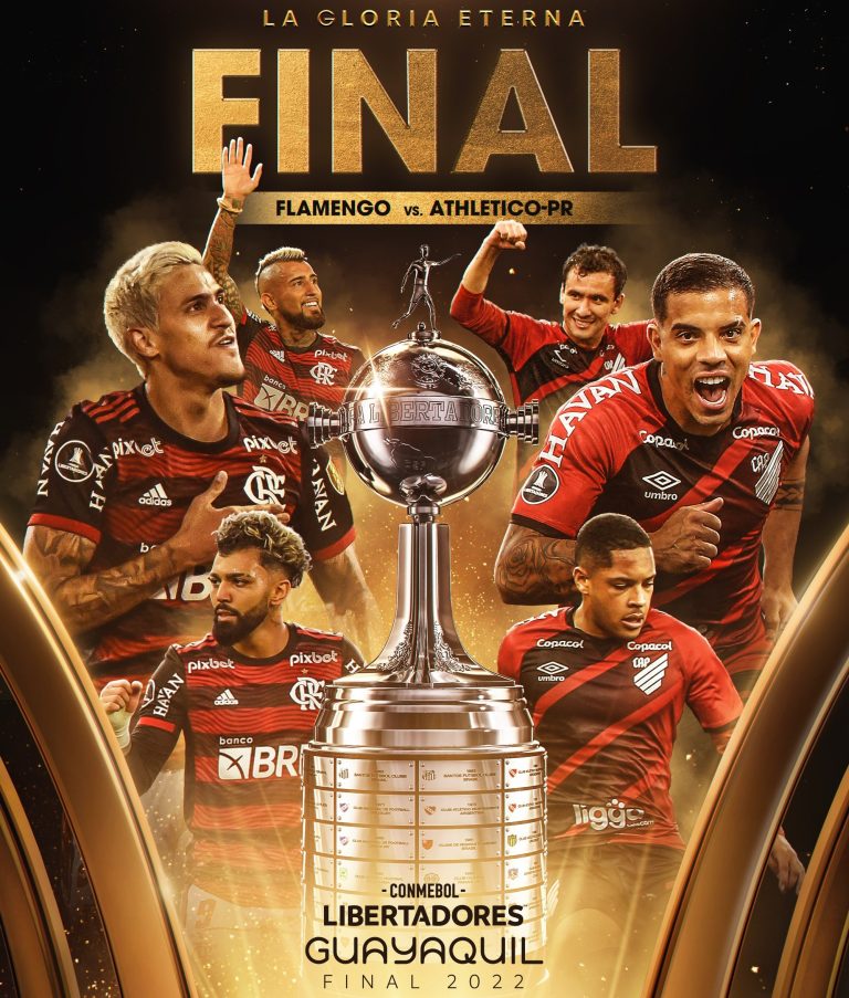 Flamengo x Athletico Paranaense a Grande Final da CONMEBOL