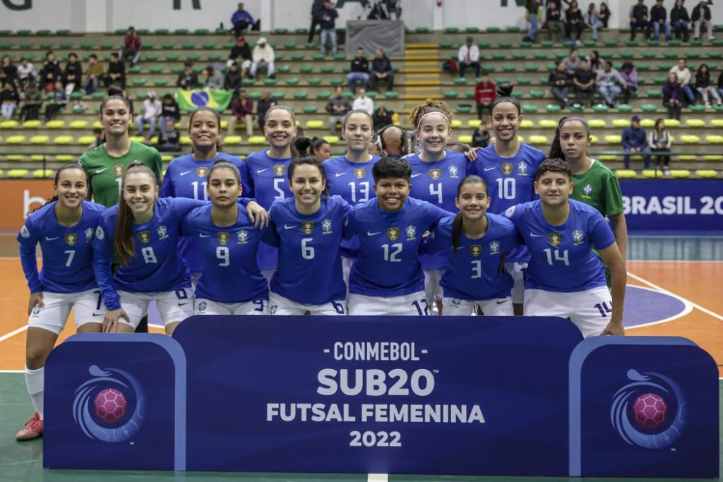 Brasil e Colômbia definirão o título da CONMEBOL Sub-20 de Futsal